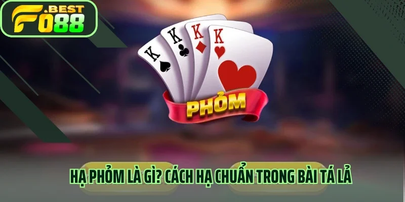 Hạ Phỏm Là Gì? Cách Hạ Chuẩn Trong Bài Tá Lả