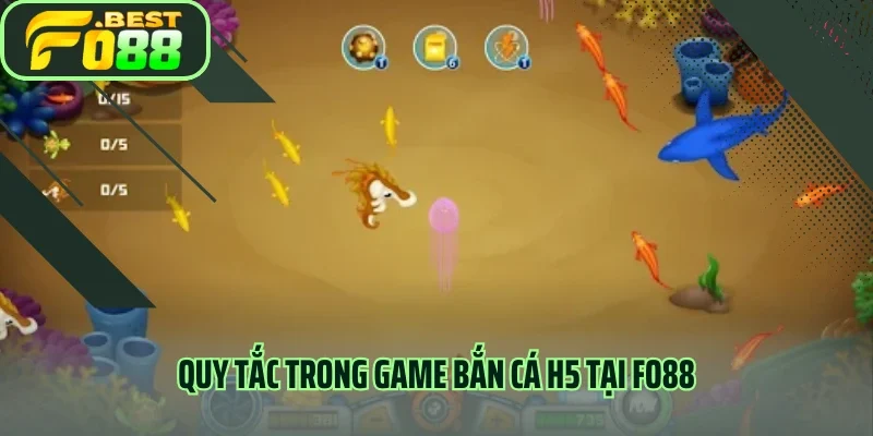 Quy tắc trong game bắn cá H5 tại FO88