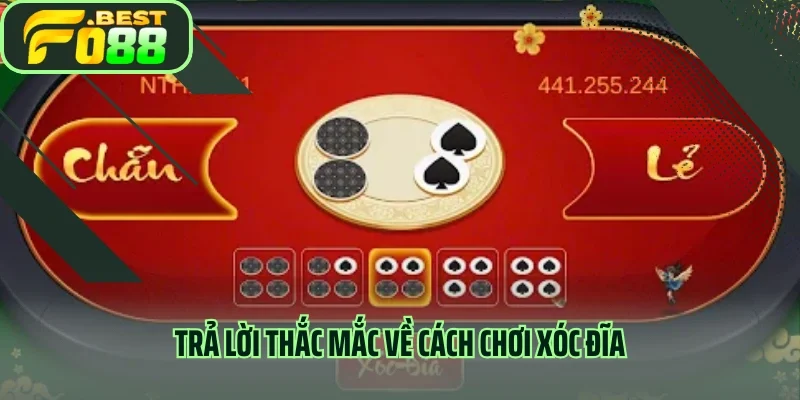 Trả lời thắc mắc về cách chơi xóc đĩa