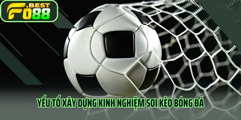 Yếu tố xây dựng kinh nghiệm soi kèo bóng đá