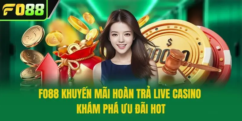 Fo88 Khuyến Mãi Hoàn Trả Live Casino - Khám Phá Ưu Đãi Hot