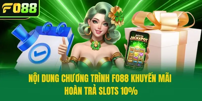 Nội Dung Chương Trình Fo88 Khuyến Mãi Hoàn Trả Slots 10%