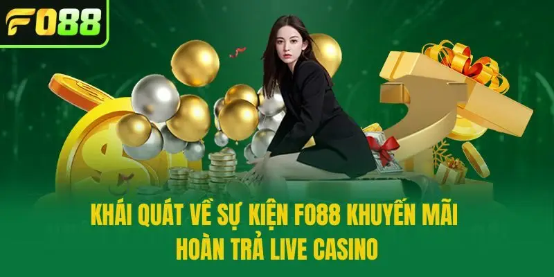Khái quát về sự kiện Fo88 khuyến mãi hoàn trả live casino