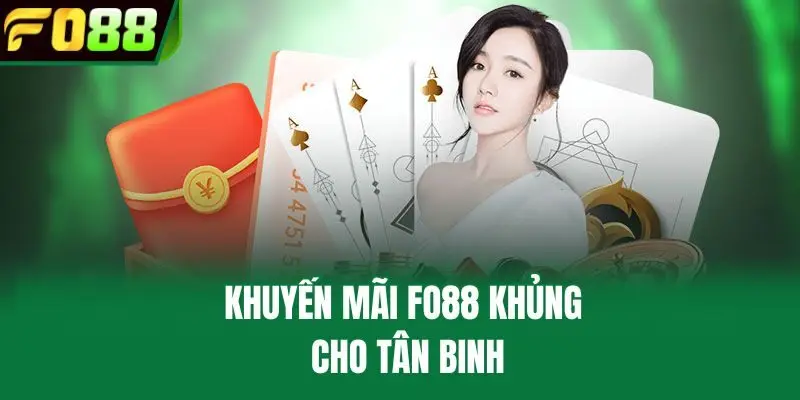Khuyến mãi Fo88 khủng cho tân binh